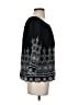 Talbots 100% Cotton Black 3/4 Sleeve Blouse Size S - photo 4
