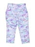 Exertek Print Purple Active Pants Size 7 - 8 - photo 2
