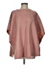Ann Taylor LOFT Chevron-herringbone Pink Poncho Size XS - photo 1