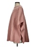 Ann Taylor LOFT Chevron-herringbone Pink Poncho Size XS - photo 5