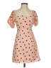 Endless Summer Hearts Tan Cocktail Dress Size XS - photo 1