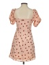 Endless Summer Hearts Tan Cocktail Dress Size XS - photo 2
