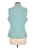 Talbots Outlet 100% Polyester Teal Vest Size M - photo 2