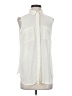 Talbots 100% Polyester Ivory Sleeveless Blouse Size S - photo 1