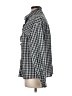 Unbranded 100% Cotton Checkered-gingham Black Long Sleeve Blouse Size M - photo 5