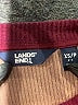 Lands' End Color Block Burgundy Long Sleeve Top Size XS - photo 7