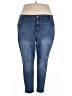 Terra & Sky Solid Blue Jeans Size 26 (petite) - photo 1