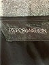 Reformation Solid Black Cocktail Dress Size S - photo 6