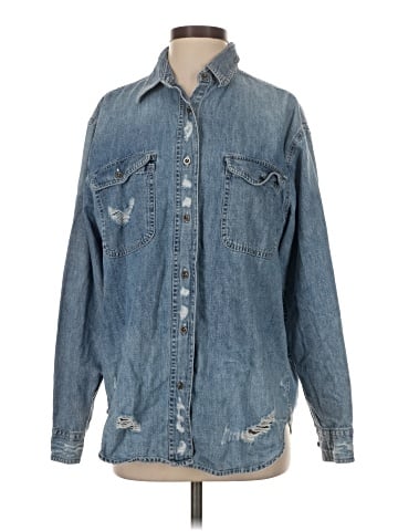 ONETEASPOON Long Sleeve Button-Down Shirt (view 1)