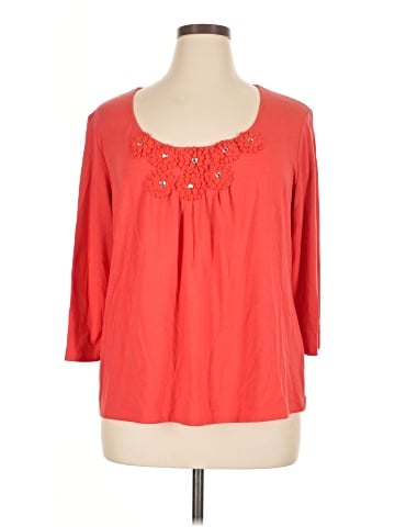 Ruby Rd. 3/4 Sleeve Blouse (view 1)