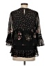 Maeve 100% Polyester Black 3/4 Sleeve Blouse Size XS - photo 2