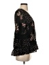 Maeve 100% Polyester Black 3/4 Sleeve Blouse Size XS - photo 4