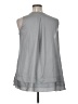 Allegro 100% Polyester Gray Sleeveless Blouse Size XL - photo 2