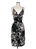 Veronica M. Floral Black Cocktail Dress Size XS - photo 1