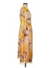 Halogen 100% Polyester Yellow Casual Dress Size M - photo 4