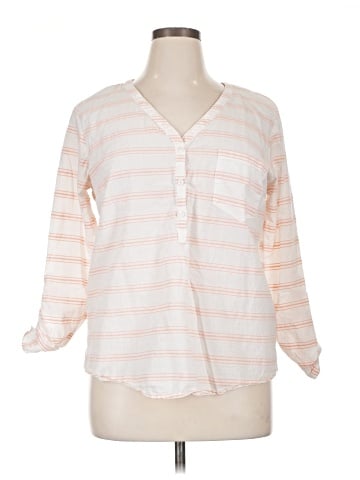 Faded Glory 3/4 Sleeve Blouse (view 1)