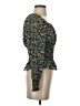 Madewell 100% Polyester Green Long Sleeve Blouse Size S - photo 4