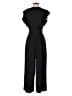 J.Crew 100% Polyester Solid Black Jumpsuit Size 8 - photo 2