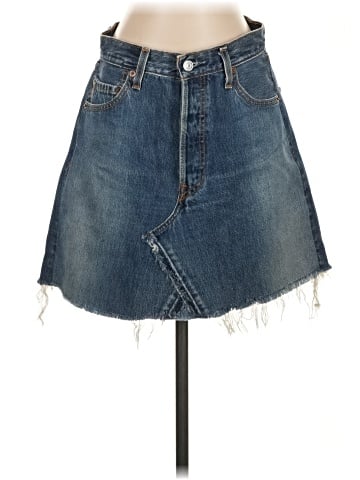 RE/DONE Denim Skirt (view 1)
