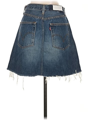 RE/DONE Denim Skirt (view 2)
