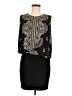 MNG Paisley Black Cocktail Dress Size M - photo 1