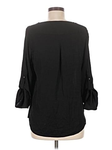 Zara Basic 3/4 Sleeve Blouse (view 2)
