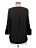 Zara Basic Black 3/4 Sleeve Blouse Size M - photo 2