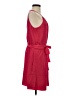 Express 100% Polyester Solid Red Casual Dress Size S - photo 4