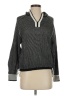 Margaret O'Leary Houndstooth Gray Pullover Sweater Size XS - photo 1