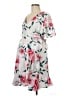 Pink Blush 100% Polyester Floral White Cocktail Dress Size M - photo 1