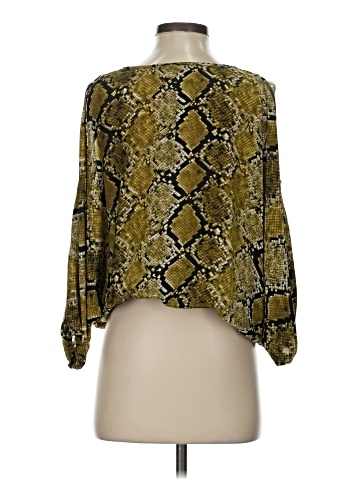 Fifteen Twenty Long Sleeve Silk Top (view 2)