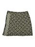 Susan Graver Graphic Gold Casual Skirt Size M - photo 2