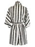 Shein 100% Polyester Chevron-herringbone Ivory Romper Size 6 - photo 2