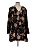 Sanctuary 100% Polyester Black Casual Dress Size L - photo 1