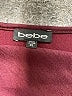 Bebe 100% Polyester Solid Burgundy Casual Dress Size XL - photo 7