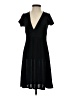 Express Solid Black Casual Dress Size XS - photo 1