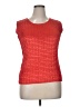 Harve Benard Red Sleeveless Blouse Size 1X - photo 1