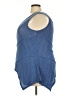Amana Blue Sleeveless Blouse Size 3X - photo 5