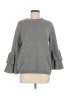 &merci 100% Acrylic Gray Pullover Sweater Size M - photo 1