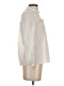 Madewell Polka Dots Ivory Long Sleeve Blouse Size S - photo 4