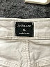 Just Black White Gray Denim Skirt Size XL - photo 4