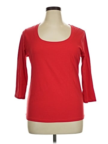 Philosophy by Republic 3/4 Sleeve T-Shirt (view 1)