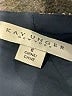 Kay Unger Black Cocktail Dress Size 8 - photo 6