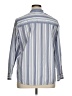 J.Crew 100% Cotton Stripes Blue Long Sleeve Blouse Size 14 - photo 2