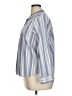 J.Crew 100% Cotton Stripes Blue Long Sleeve Blouse Size 14 - photo 5