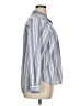 J.Crew 100% Cotton Stripes Blue Long Sleeve Blouse Size 14 - photo 4