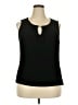 Dana Buchman Black Sleeveless Blouse Size XXL - photo 1