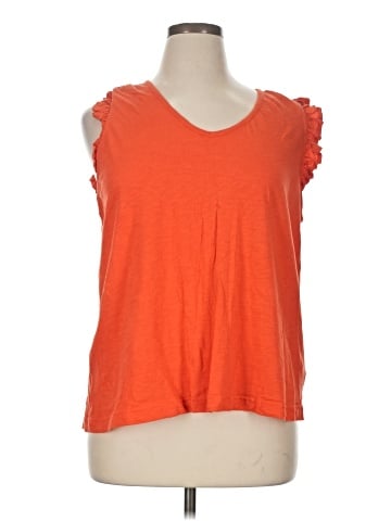 Caslon Sleeveless T-Shirt (view 1)