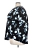 Torrid 100% Polyester Floral Black Short Sleeve Blouse Size 3X Plus (3) - photo 5
