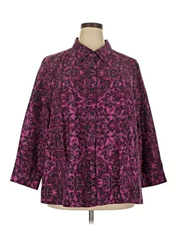 Catherines 3/4 Sleeve Blouse (view 1)